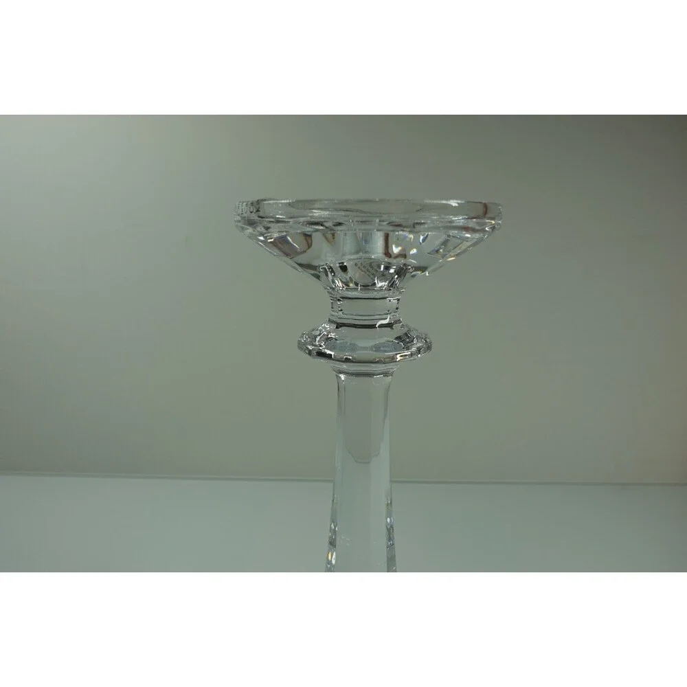 Waterford Crystal 10” Illuminology Faceted Candlestick Holder - New No Box